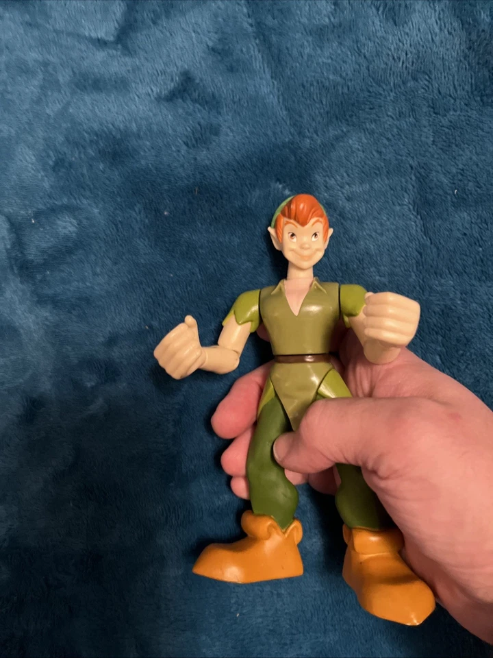 Figura de acción grande Peter Pan Disney Adventurer 6" articulada 1999 Foto 4 de 4