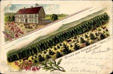 Litho Benneckenstein Oberharz, Bahnhof, Achtermannshöhe, Wurmberg,... - 5005958