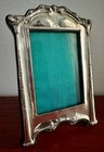 Antique George V Sterling Silver Photo Frame Joseph Gloster Wood Back 3.5x5.5 — photo 2