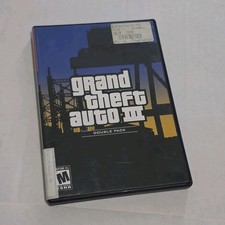 Rockstar Games Grand Theft Auto III Double Pack PS2 M Manual NTSC-U/C 2002