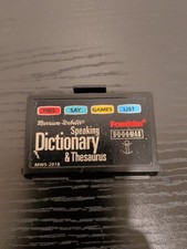 Franklin Bookman ADV-2002 Electronic Advanced Dictionary  Thesaurus