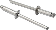 50Pcs 3/16" X 5/8" Stainless Steel Blind Rivets, 4.8 X 16Mm Pop Rivets, Pack of 