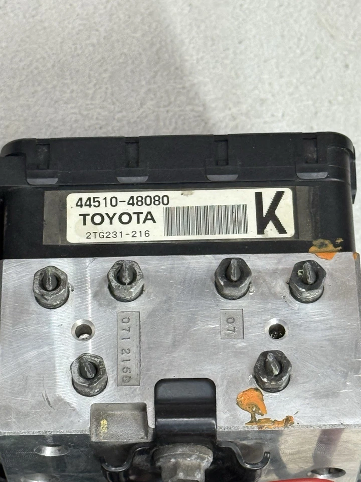 08-16 Toyota Highlander RX450H híbrido ABS bomba de freno y módulo 44510-48080 OEM Foto 3 de 4