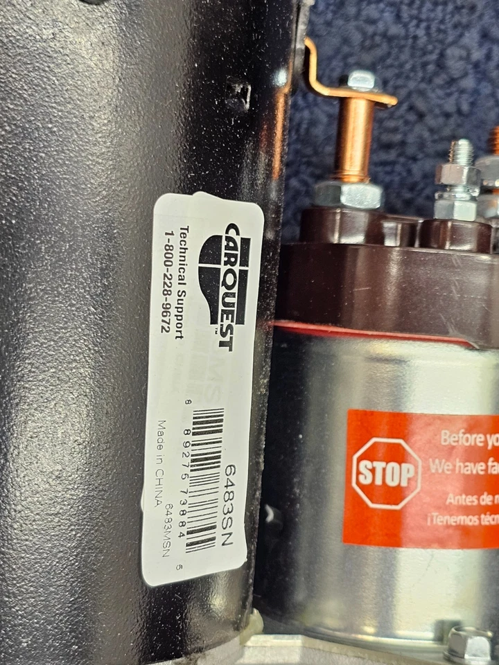 Motor De Arranque Para Chevrolet Tahoe V8 5.7L 97-99 6483SN Foto 3 de 4