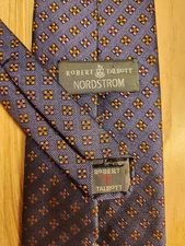 Robert Talbott tie, really nice lilac colored jacquard, nice color combo!