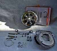 Harley Davidson Early Screamin Eagle CARB Air Cleaner W/aftermarket Cover #12 (For: Harley-Davidson)