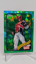 2025 Topps Chrome Marvel Sapphire Captain Britain #151 Green /99