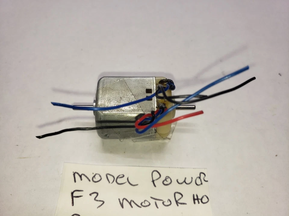 MOTOR WIRED F3 Locomotive HO Scale Model Power  Dual Drive Diesel Tested Working - Image 2 of 4