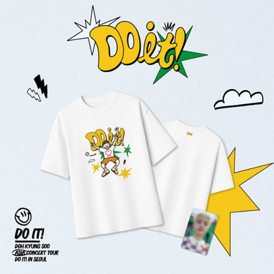 DOH KYUNG SOO Asia Concert Tour DO it! Official MD T-shirt / Ball