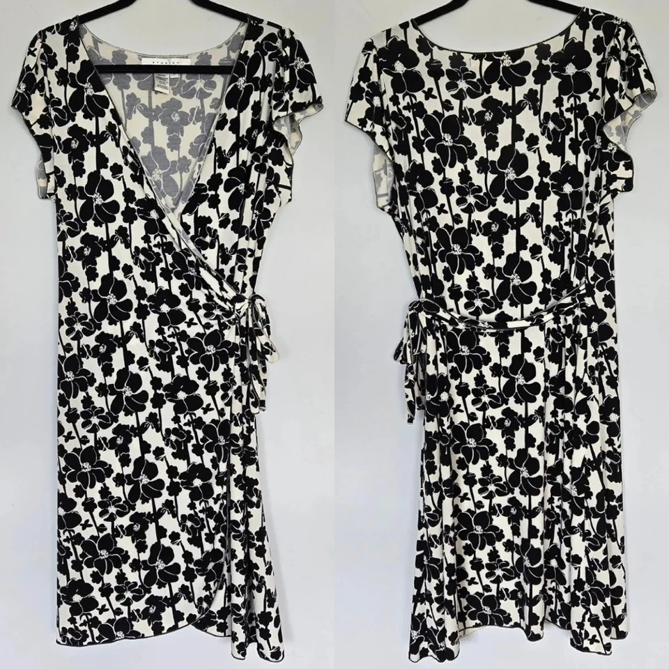 Studio M цветочный надежном платье женщин L винтажный Y2K женский Tradwife повседневный учитель - Изображение 2 из 4