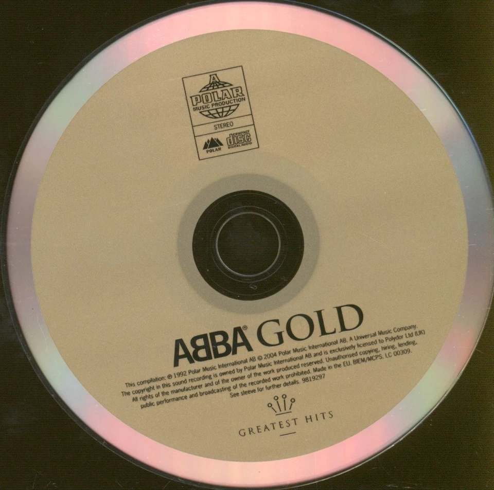 Abba Gold CD Europe Polar 2004 CD. 9819297 - Bild 3 von 3