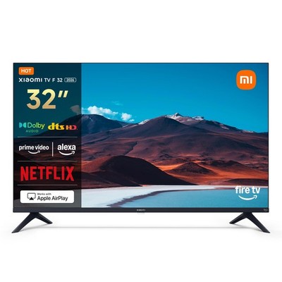 Xiaomi TV F 32 32 Zoll (81 cm) HD Smart TV Fire OS7 Triple Tuner DVB C/S/S2/T/T2