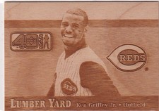 2002 Upper Deck 40 Man Lumber Yard #LY12 Ken Griffey Jr REDS