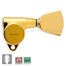 NEW Gotoh SG301-04 Set L3 R3 Tuners Keystone Keys 3x3 Tuners w/ Screws - GOLD