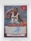 DWAYNE ARISTODE 2025-26 BOWMAN U BEST AUTOGRAPH AUTO #BA-DA ARIZONA Q4856