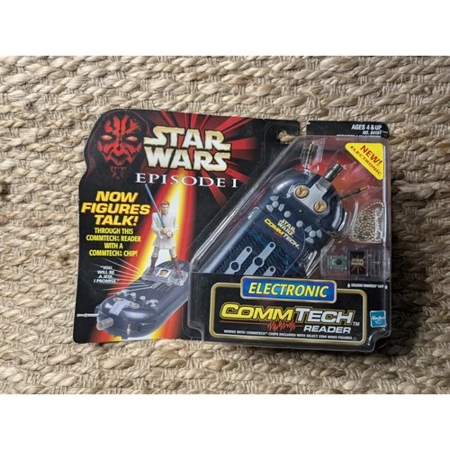 Star Wars 1998 - CommTech Chip Reader Electronic Episode 1 New Sealed Vintage