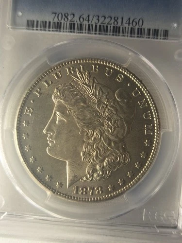 1878-S  PCGS  MS64   Better Date Morgan Dollar  *BEAUTIFUL FLASHY WHITE*