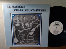 J.E. Mainer's Crazy Mountaineers LP VG+, Private Label ALP 201, RARE HTF