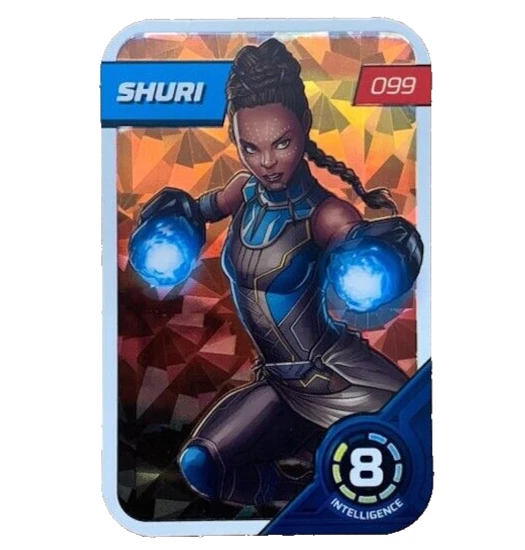 carte Shuri 099 | image 99 pour l'album Défie tes héros | Marvel Leclerc (2023)