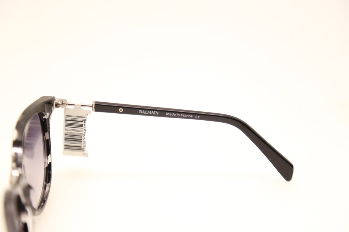 Balmain BL 2102 C03 black tortoise frame and gray gradient lenses Balmain BL 2102 C03 Black Tortoise/Gray Gradient Sunglasses  main image 3