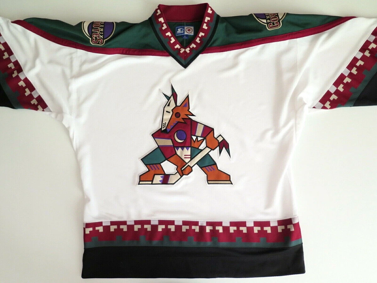 Vintage 90's Phoenix Coyotes NHL Hockey Starter Jersey 