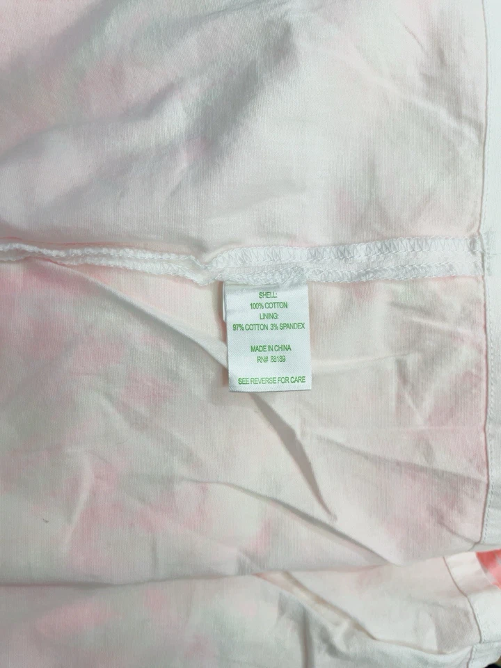 Pantalones Cortos Lilly Pulitzer Skort Rosa Brillante Amarillo Sunkissed Brillo Imitación Talla/0 Foto 4 de 4