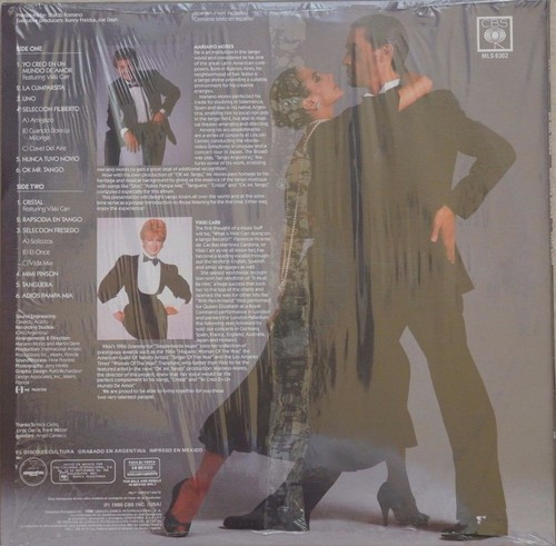 MARIANO MORES & VIKKI CARR -OK MR. TANGO- MEXICAN LP + INSERT TANGO - Picture 3 of 6