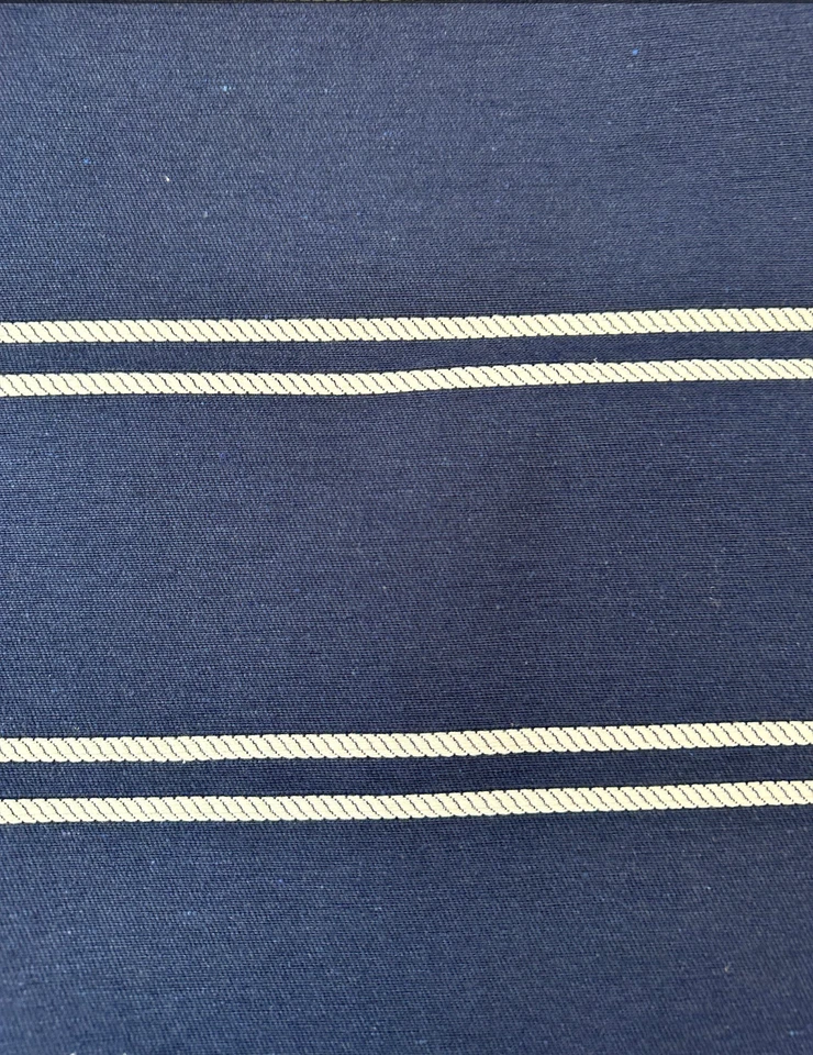 Ralph Lauren Nautical Fabric, 2 Yards, Marina Marine, 100% Cotton - Image 2 of 2