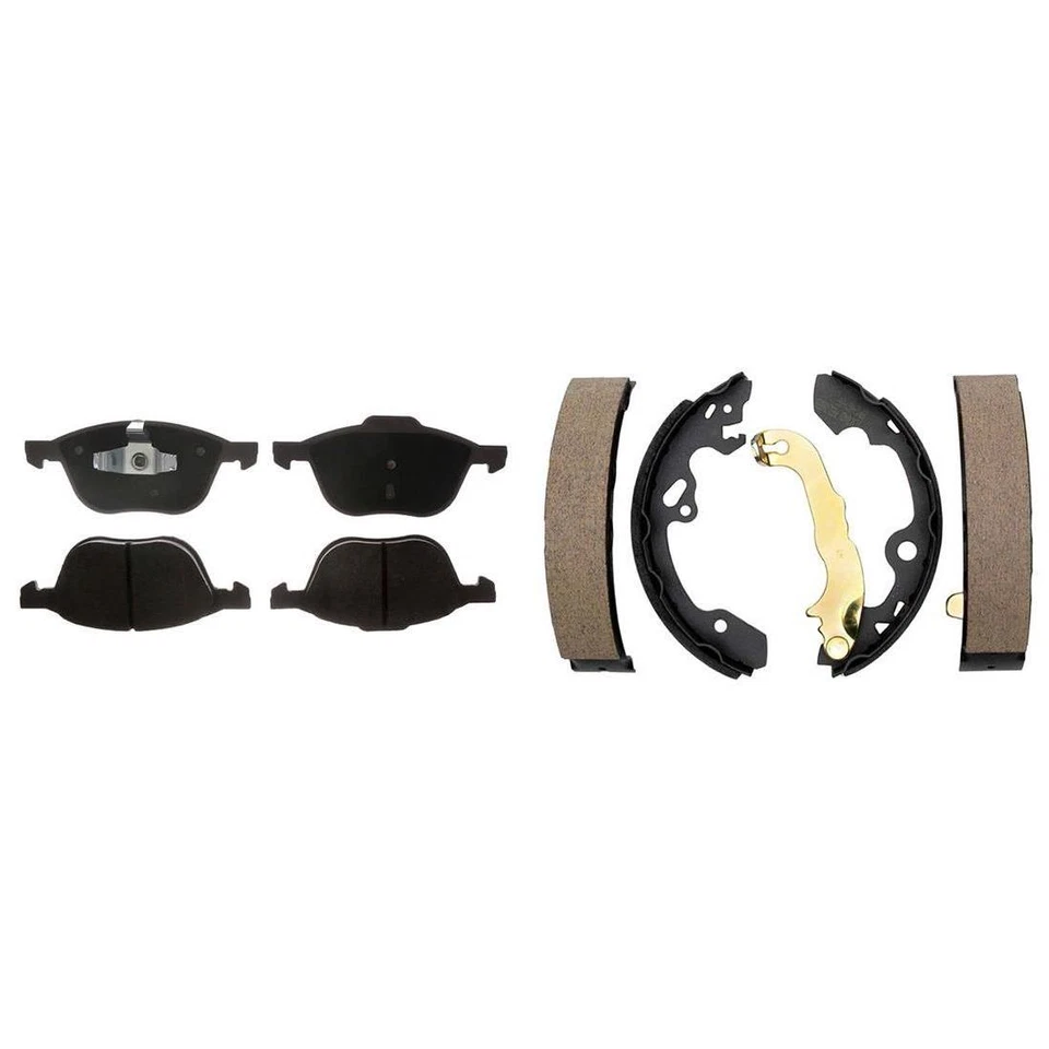 Pastillas de freno delanteras de cerámica herrajes y zapatas traseras para Ford Focus 2005 2006 2007 Foto 4 de 4