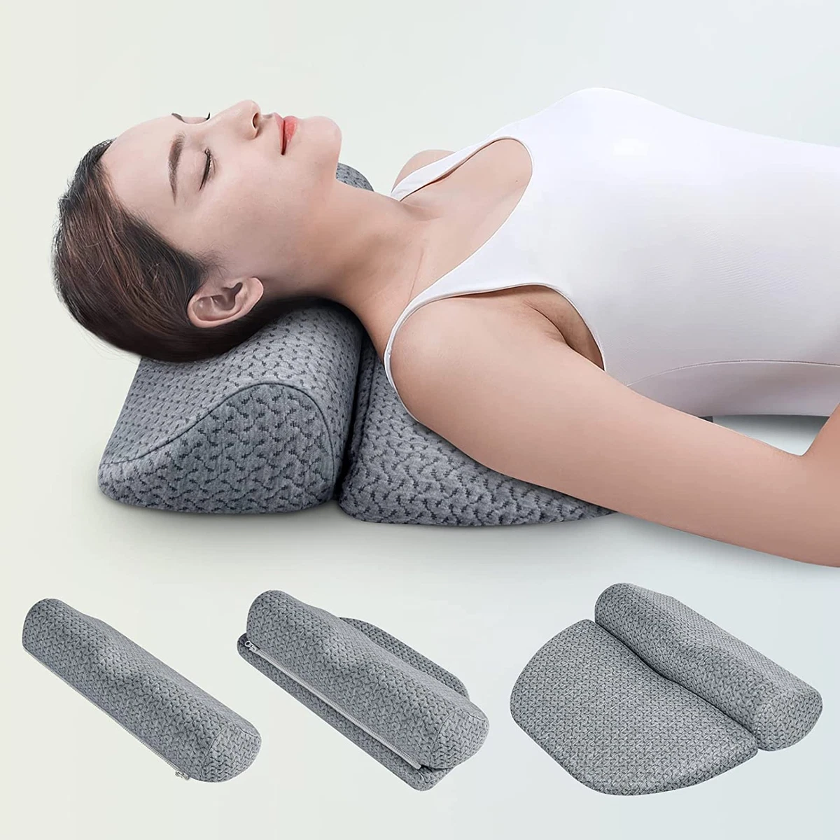 Neck Relief Neck Roll Pillow