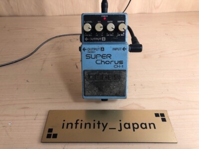 Boss CH-1 SUPER Chorus Guitar Effect Pedal No adapter free ship fast ship
