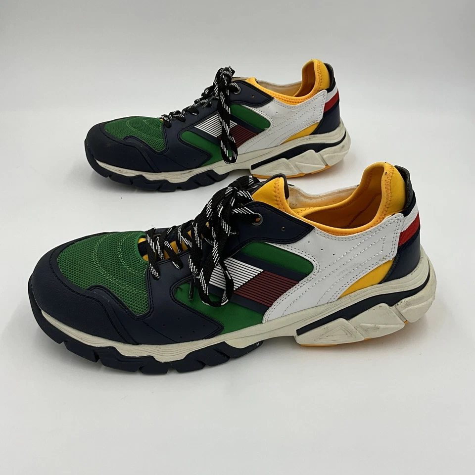 Tommy Hilfiger Shoes - Retro Y2K Color Block Lace Up Sneakers - Mens 13 - Image 2 of 4