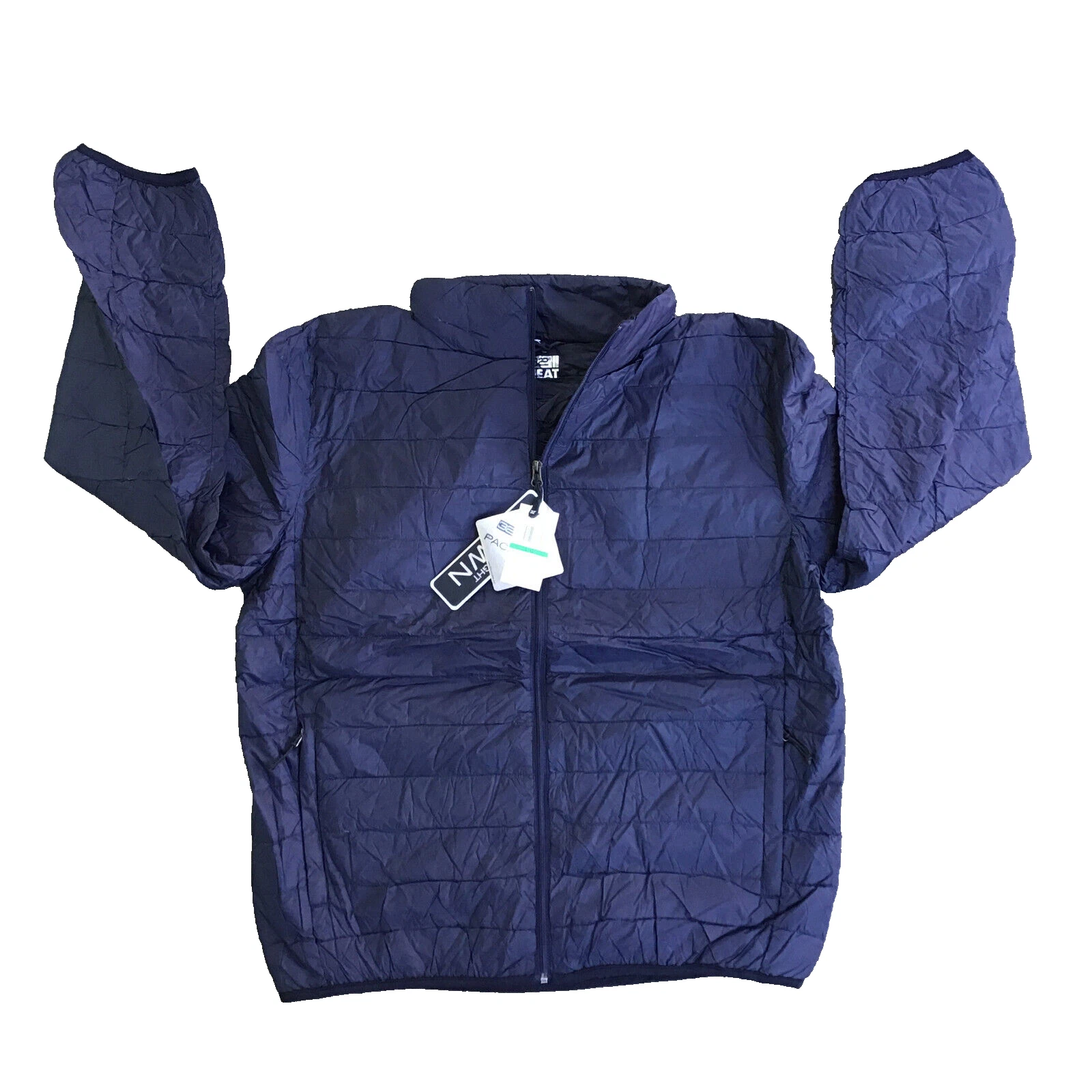 NWT 32 Degrees Men Large Jacket Blue Ultra Light Down Packable Quilted Goose
Opens in a new window o