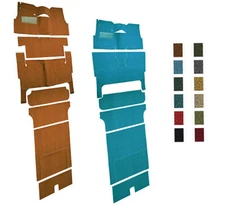 55-57 Chevy BelAir/210/150/Nomad Wagon 2DR Cutpile Carpet Kit *Made in USA*