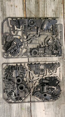 New Warhammer Kill Team Starter Set Terrain Ork Scrap Junk Scenery On Sprue