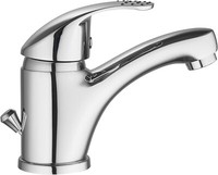 Waschtischarmatur Wasserhahn Einhebelmischer Mit Ablaufgarnitur Chrom