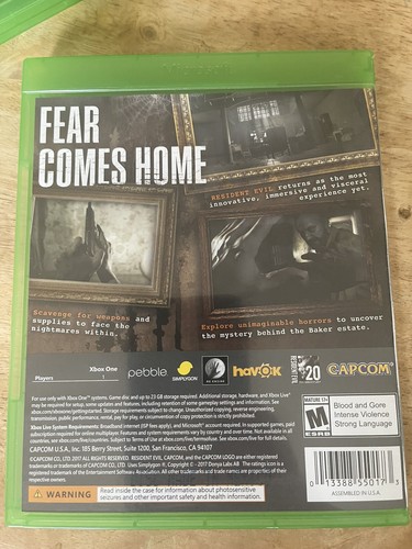 XBOX ONE Resident Evil Biohazard - Picture 4 of 4