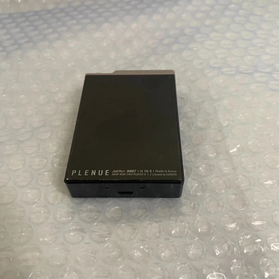 Reproductor MP3 COWON PLENUE D 32 GB PD-32-SB de alta resolución plateado negro probado bueno Foto 4 de 4