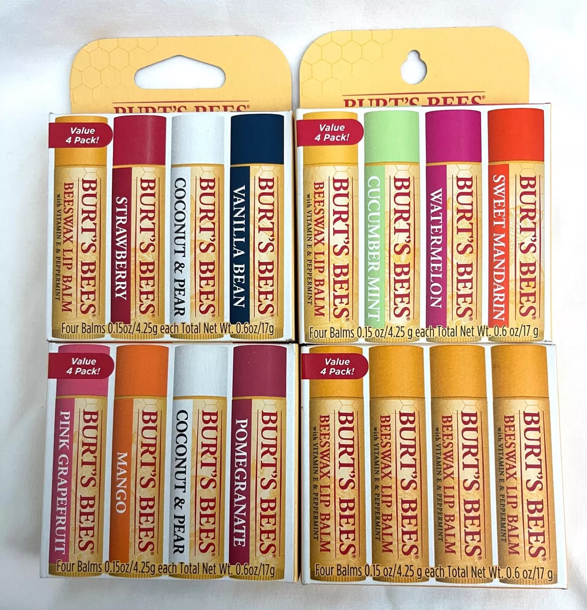 Burt's Bees Lip Balm, Beeswax, 0.15 oz - Medpick