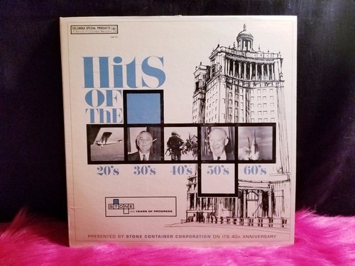 Various Artists Hits Of The 20's-60's Stone 40 Years of Progress CSP-317 (G/VG+) - Picture 1 of 4