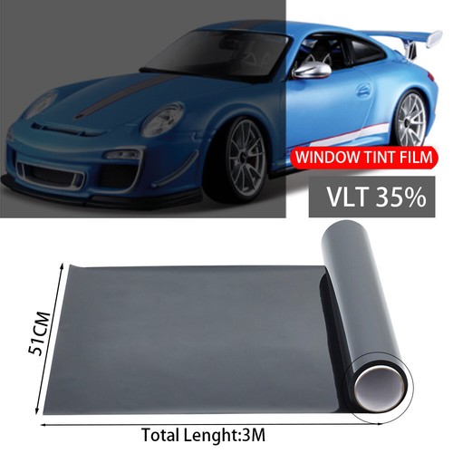 1 Roll Car Window Foils Tint Tinting Film Auto Home Window Glass UV Protector - Picture 19 of 22