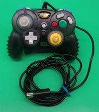 MadCatz Macro Button Nintendo GameCube Wii Clear Smoke Controller Tested
