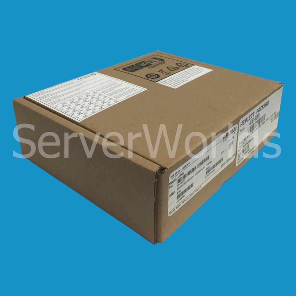 HPe JX767A Aruba AP-124 FIPS / TAA 3x3 MIMO Access Point NEW In Box JX767-61001 - Image 2 of 3