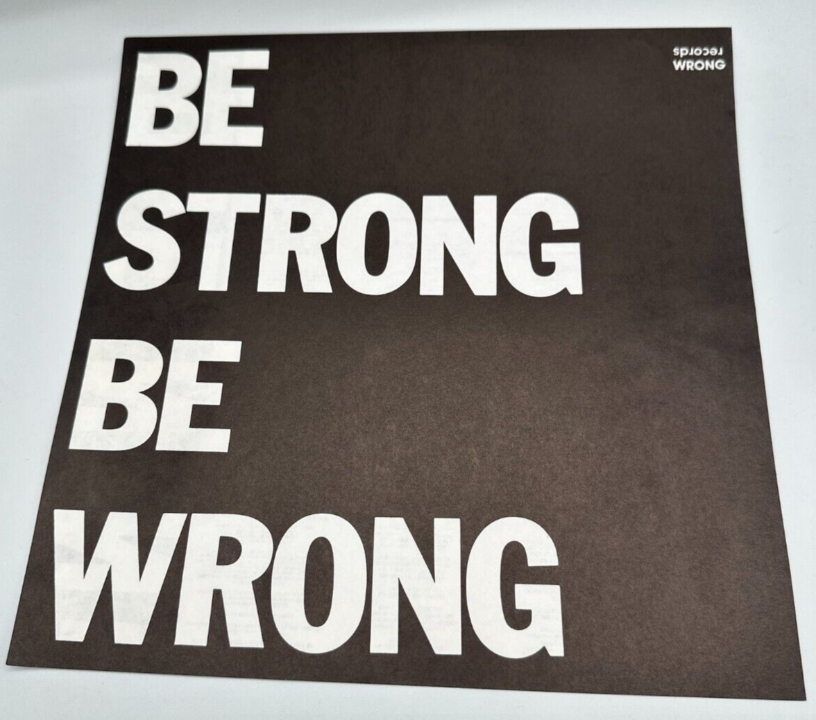 NOMEANSNO WRONG Records Alternative Tentacles Virus 77 Vinyl LP