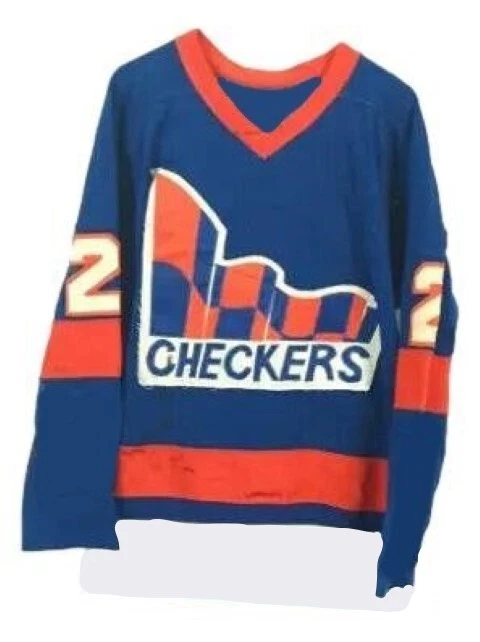Any Name Number Indianapolis Checkers Retro Custom Hockey Jersey
