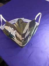  MEDIUM CAMOUFLAGE Cloth Face Mask neck with adjustable closure S, M, L, XL