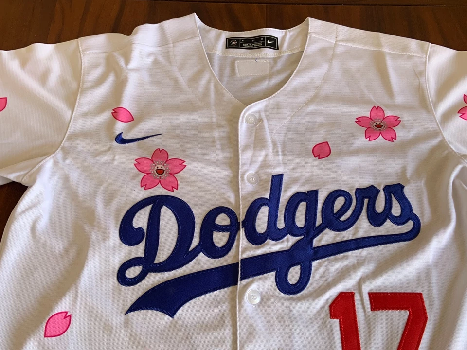 !!!  Camiseta deportiva para hombre Shohei Ohtani #17 Lodgers blanca local talla Foto 2 de 4