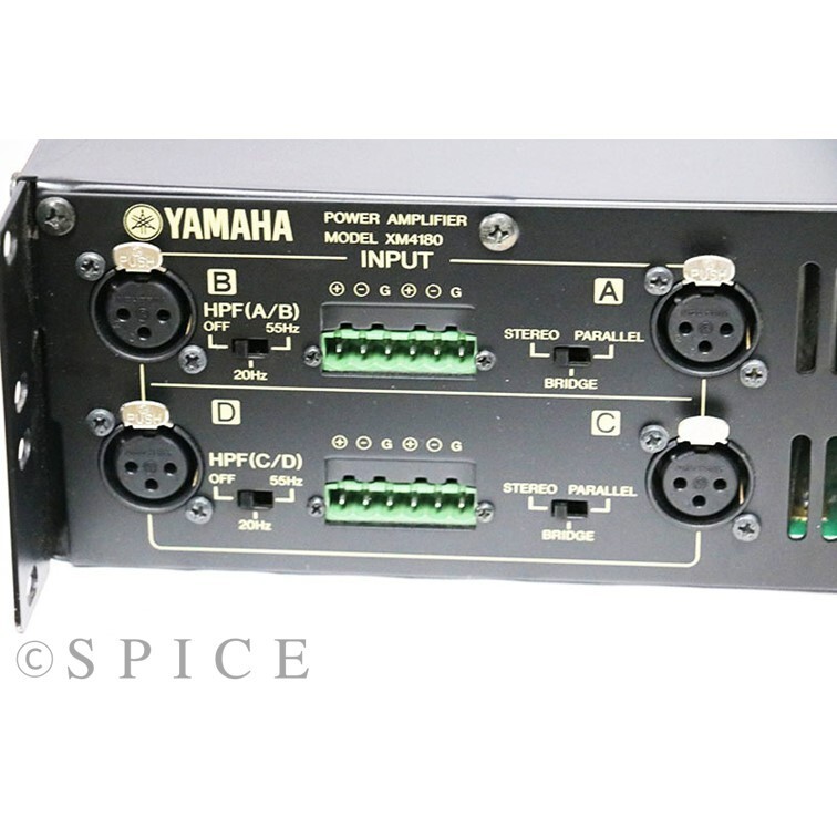 YAMAHA YAMAHA Power Amplifier XM4080 4-channel high-power YAMAHA YAMAHA Power Amplifier XM4080 4-channel high-power