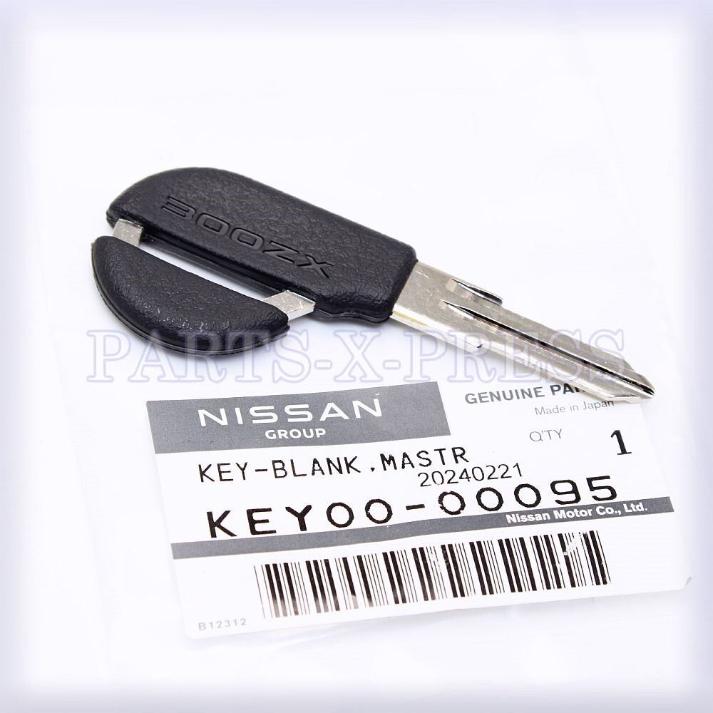 売り切れです。 NEW GENUINE OEM NISSAN UNCUT BLANK MASTER KEY FOR 300ZX 1990