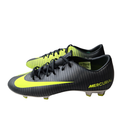 Nike Mercurial Victory VI CR7 FG Soccer Black/Green 852528-376